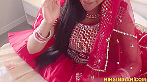 Honey Moon In Real Indian Desi teen 18+ Bride Fucked In Ass And Pussy On Suhaag Raat
