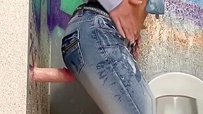Honey Takes It Hard At Gloryhole And Gets Covered With Slime