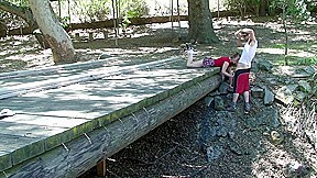 Hooker blows hiker on trail