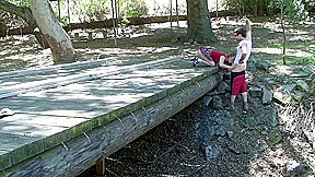 Hooker blows hiker on trail