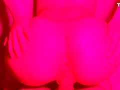 Horny Fuck In Red Room Makes Her Moan With Pleasure