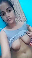 Horny Girl Fingering Pussy Displaying Her Sexy Boobs