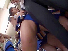 Horny Japanese chick Azumi Mizushima, Nanaka Kyono, Uta Kohaku in Crazy Face Sitting, Amateur JAV video
