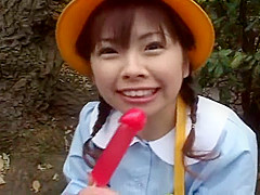 Horny Japanese girl Ran Monbu in Incredible Close-up, Couple JAV clip