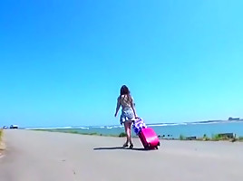 Horny Japanese model Misaki Kuroki in Incredible JAV scene
