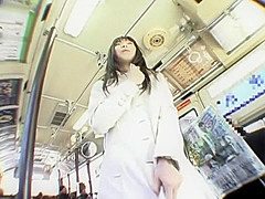 Horny Japanese slut in Exotic Public, Amateur JAV movie