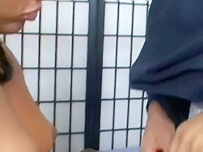 Horny ebony chick gets her fiery cunt licked and fucked by a black guy