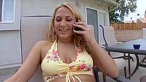 Horny pornstar Alanah Rae in exotic blonde, college xxx video