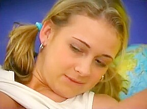 Horny teen 18+ Goes To Town On Herself