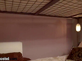 Hostel Milfs With Big Jugs 3some Fucked By Army Dude