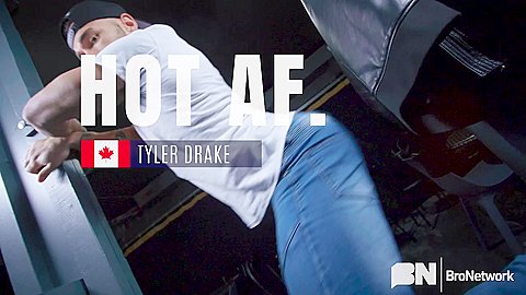 Hot AF: Tyler Drake - Gay Bareback Video - Masqulin