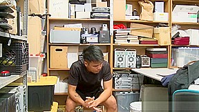 Hot Asian shoplifter disciplined by officers BBC