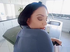 Hot Big Tits Stepmom Bends Over For Stepson