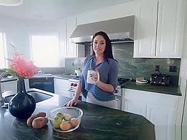 Hot Big Tits Stepmom Bends Over For Stepson