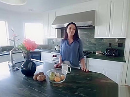 Hot Big Tits Stepmom Bends Over For Stepson