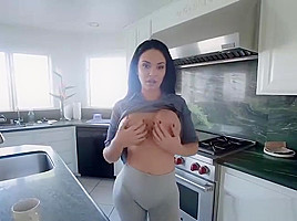 Hot Big Tits Stepmom Bends Over For Stepson