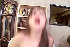 Hot Brunette With Boots Gets Fucked Then Eats Cum