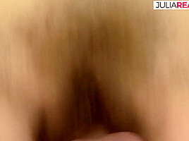 Hot Girl Rides On A Huge Cock On The Sofa To A Mouth Cumshot - RetroGermanCastingTour