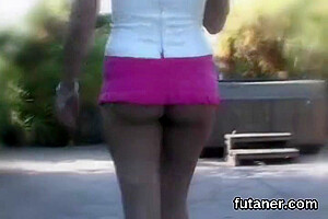 Hot Girls Screw The Biggest Belt Dicks And Spray Cream