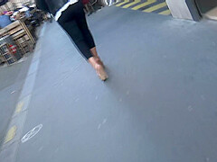 Hot Granny In High Heels