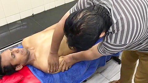 Hot Indian Hunk Upper Body Massage