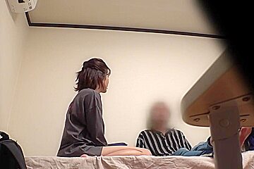 Hot Japanese Girl Sexy Tits Invited For Home Sex