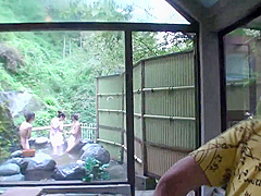 Hot Japanese Girls In Public Mixed Bath Group Sex