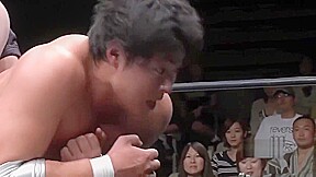 Hot Japanese Pro Wrestling: Miyatake vs Suguru