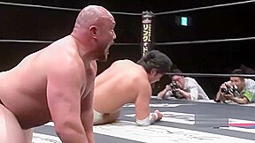 Hot Japanese Pro Wrestling: Miyatake vs Suguru