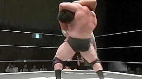 Hot Japanese Pro Wrestling: Miyatake vs Suguru