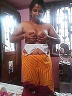 Hot Look Mallu Wife Showing Her Big Milky Boobs To Hubby
