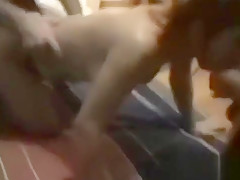 Hot MILF Homemade Gangbang with Step sons!