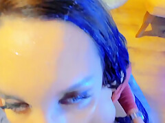 Hot Milf - I Worship His Cock And Beg Him For Facial Really Sloppy