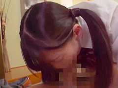 Hot Petite Japanese teen 18+ In Uniform Fucked By Older Man