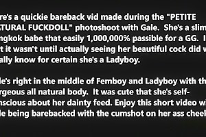 Hot Thai Ladyboy Gale Anal Fucking