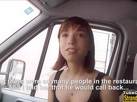 Hot amateur brunette teen 18+ Tina Hot fucked in an ambulance
