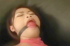 Hot asian loves being bound