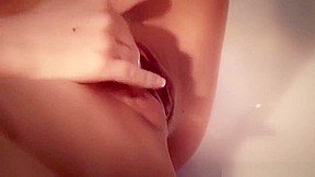 Hot blonde works the stripper pole