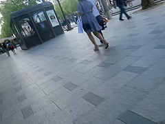 Hot mature in ysl high heels