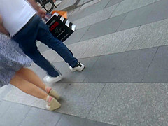 Hot mature in ysl high heels