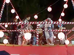Hottest Japanese chick Rinko Nakayama, Haruki Mizuki in Crazy Gangbang, Masturbation/Onanii JAV clip
