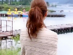 Hottest Japanese girl Leila Aisaki in Incredible Couple, Outdoor JAV scene