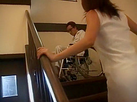 Hottest Japanese model Sora Aoi in Crazy Cumshots, Babysitters JAV clip