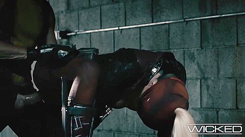 Hottest Marvel Babes - Lacy Lennon S Black Widow Squirts Hard