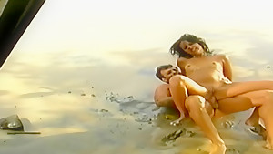 Hottest pornstar Agatha Cristine in exotic blowjob, cunnilingus xxx scene