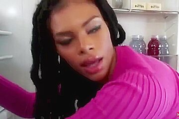 Hottie Blackie Milf Pounded Hard And Facialized By Stepson Worldsexlist com - Halle Hayes