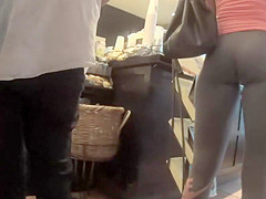Hottie stopped by to get some coffee