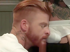 Hung stud eating asshole