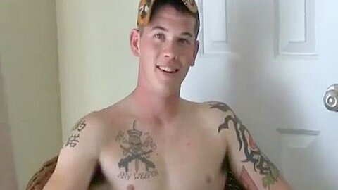 Hunky Military Guys do it all