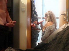I Caught My Wife Cheating On Me In The Bathroom And I Just Watch - Amateur Cuckold